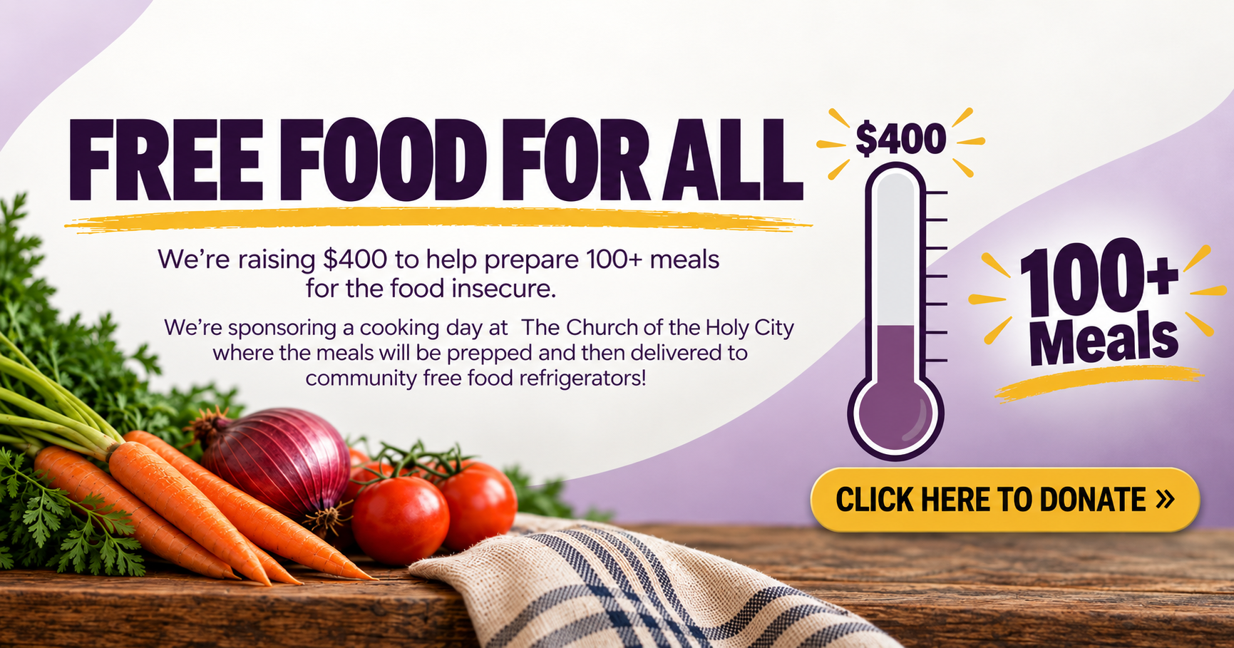 Free Food for All Fundraiser